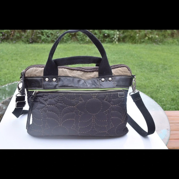 Fossil quilted lap top bag - Picture 1 of 8